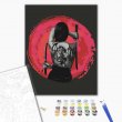 Картина по номерам Современная гейша, Brushme (40х50 см)