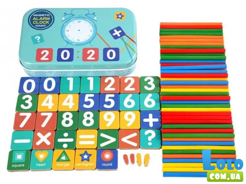 Деревянный набор Математика