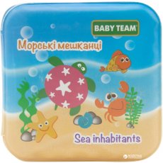 Книга для купания Морские жители, Baby Team