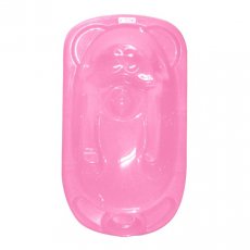 Ванночка анатомическая+подставка Lorelli (розовая)