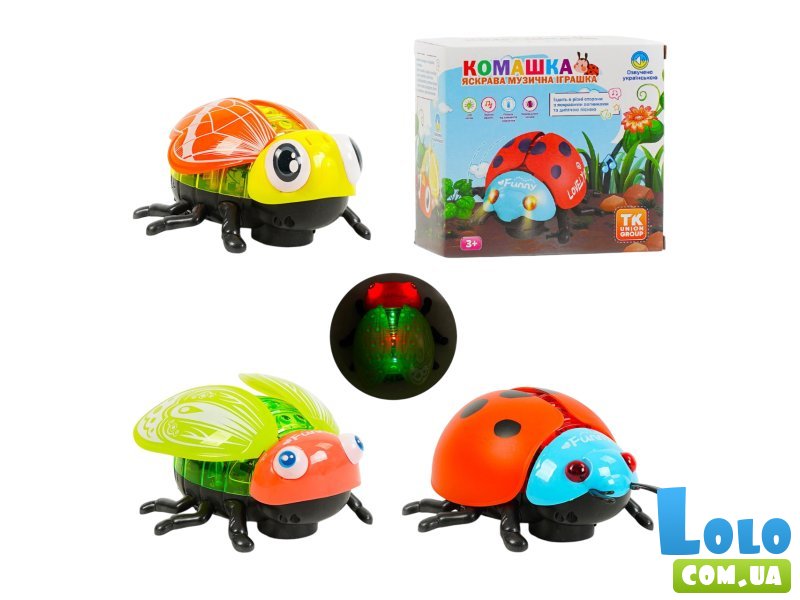 Музыкальная игрушка Букашка, TK Group (в ассортименте)