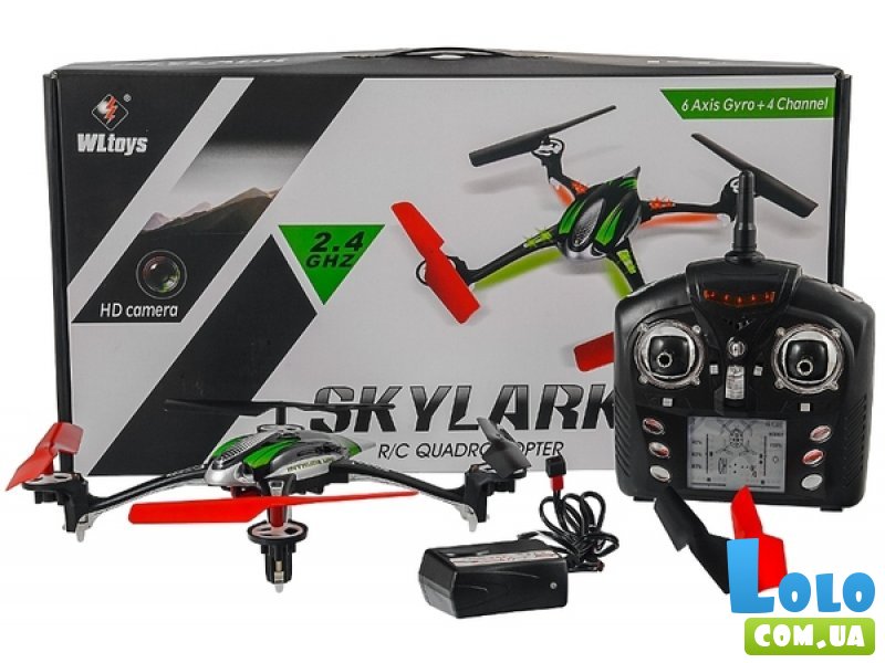 Квадрокоптер на радиоуправлении Skylark V636, WL-Toys