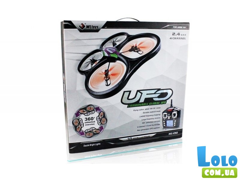 Квадрокоптер на радиоуправлении Cyclone 2 V333, WL-Toys