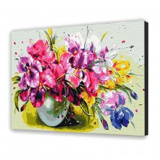Картина по номерам Красочные ирисы, Art Craft (40х50 см)