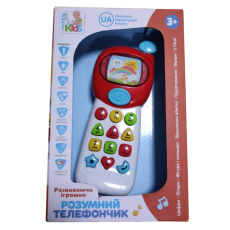 Музыкальная игрушка Умный телефон, Limo Toy (в ассортименте)