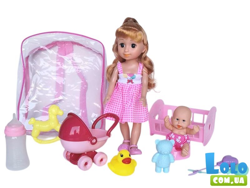 Кукла с пупсом и аксессуарами