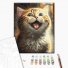 Картина по номерам Вдохновенный котик ©Марианна Пащук, Brushme (40х50 см)