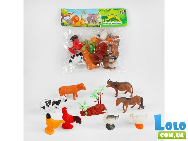 Набор фигурок Животные, TK Group