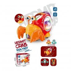 Музыкальная игрушка Краб (в ассортименте)