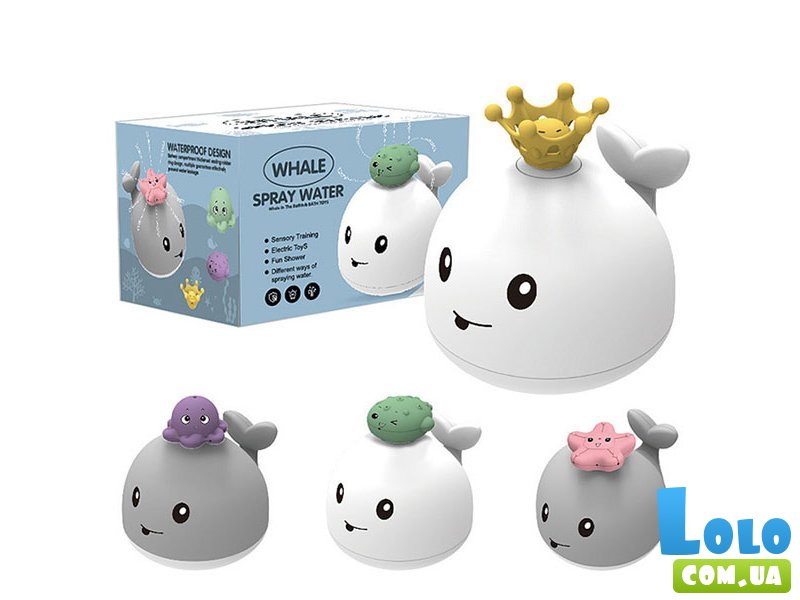 Игрушка для ванны Кит (в ассортименте)