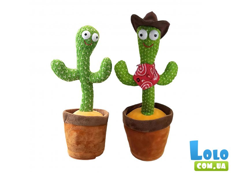 Мягкая игрушка Танцующий кактус (в ассортименте)