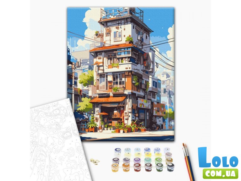 Картина по номерам Токийские апартаменты, Brushme (40х50 см)