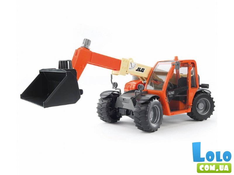 Машина Погрузчик JLG Telehandler с телескопическим ковшом, Bruder