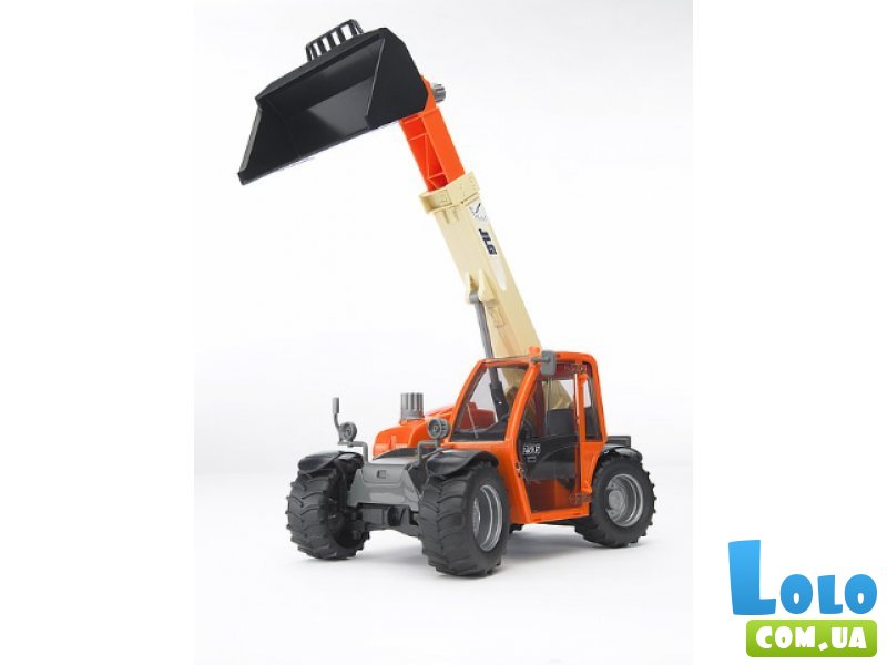 Машина Погрузчик JLG Telehandler с телескопическим ковшом, Bruder