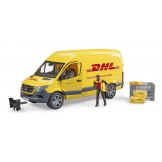 Машина Mercedes Sprinter курьер DHL с фигуркой, Bruder