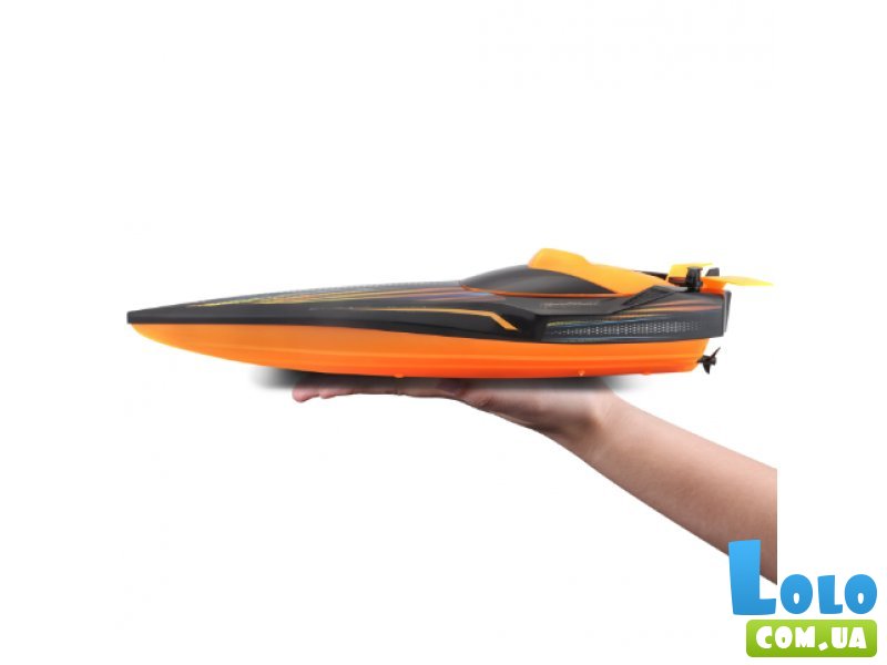 Катер на радиоуправлении Hydro Blaster Speed Boat, Maisto Tech (оранжево-чёрный)