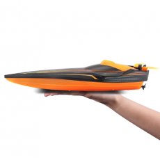 Катер на радиоуправлении Hydro Blaster Speed Boat, Maisto Tech (оранжево-чёрный)