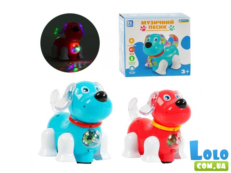Музыкальная игрушка Собачка, TK Group (в ассортименте)