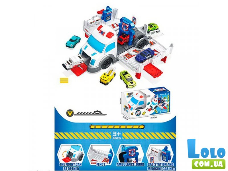 Набор Машина-гараж