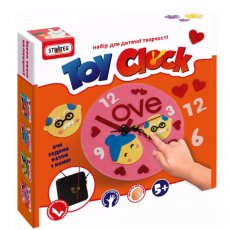 Набор для творчества Toy clock - Любовь, Strateg (укр.)