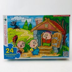 Пазлы Три поросенка, Энергия плюс, 24 эл.