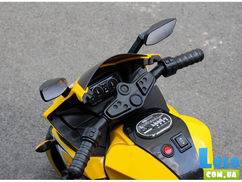 Электромотоцикл SP-518, Spoko (желтый)