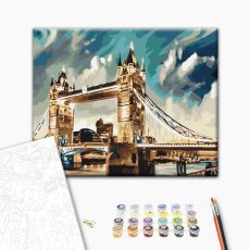 Картина по номерам Лондон в облаках, Brushme (40х50 см)
