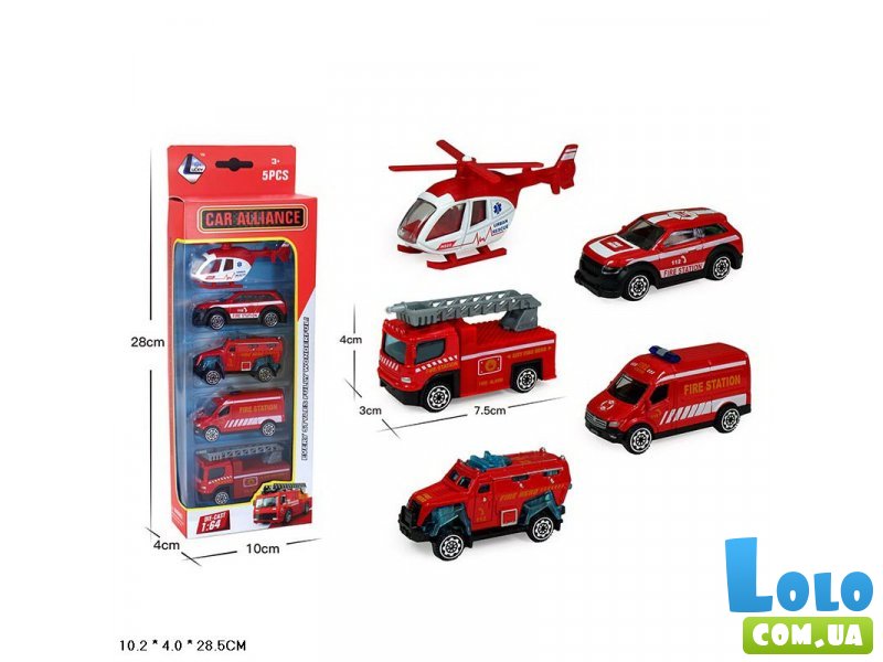 Набор транспорта Пожарной службы