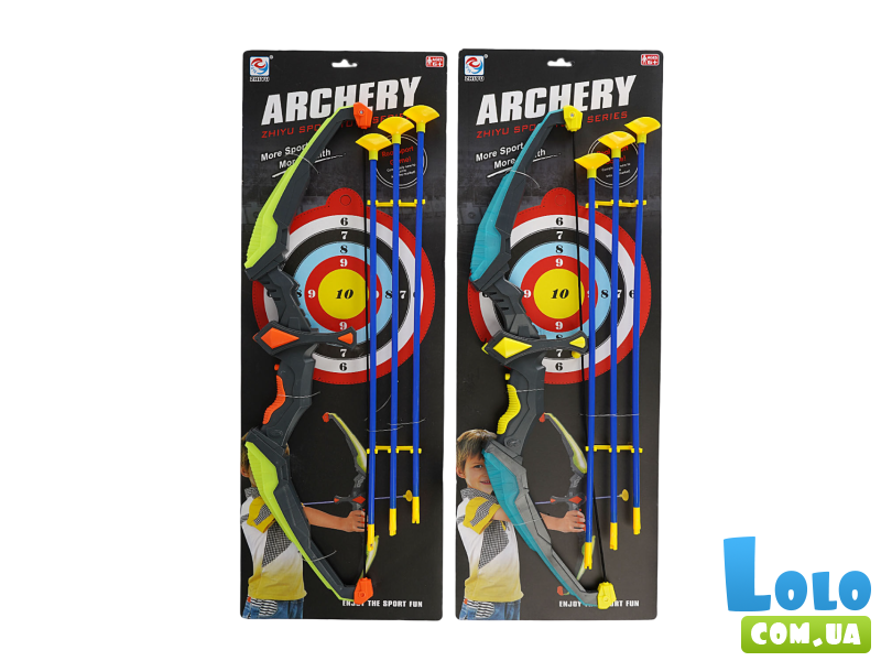 Лук со стрелами на батарейках (в ассортименте)
