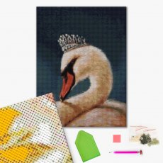 Алмазная мозаика Принцесса Лебедь ©Lucia Heffernan (DBS1203), Brushme (40х50 см)