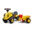 Детский трактор-каталка с прицепом Komatsu, Falk