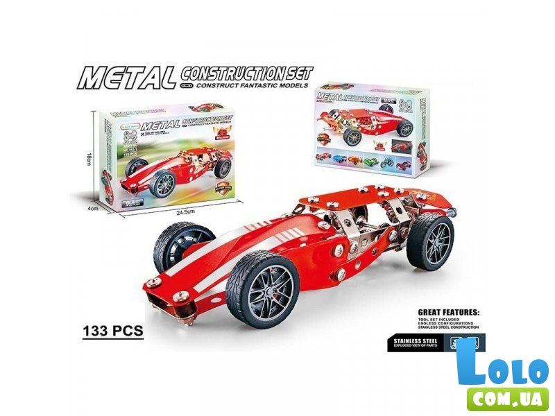 Конструктор Машина (868-1), 133 дет.