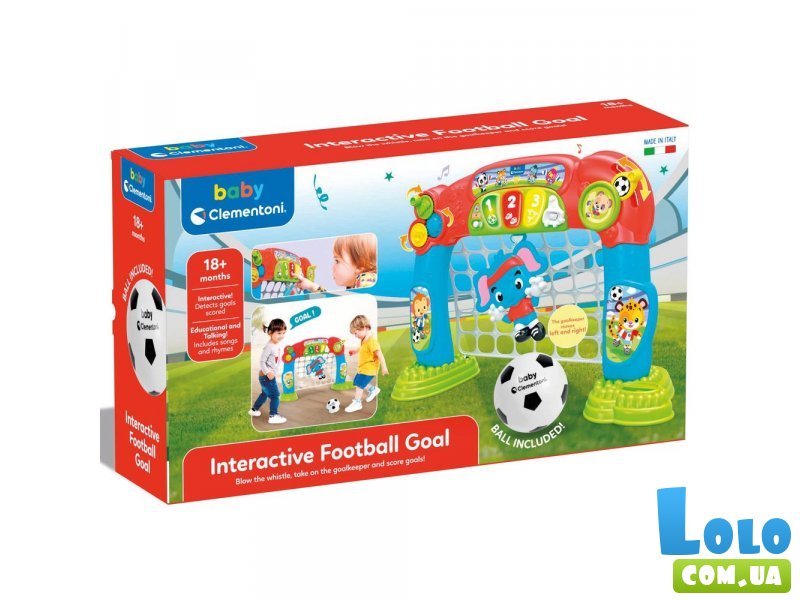 Игровой развивающий центр Interactive Football Goal, Clementoni