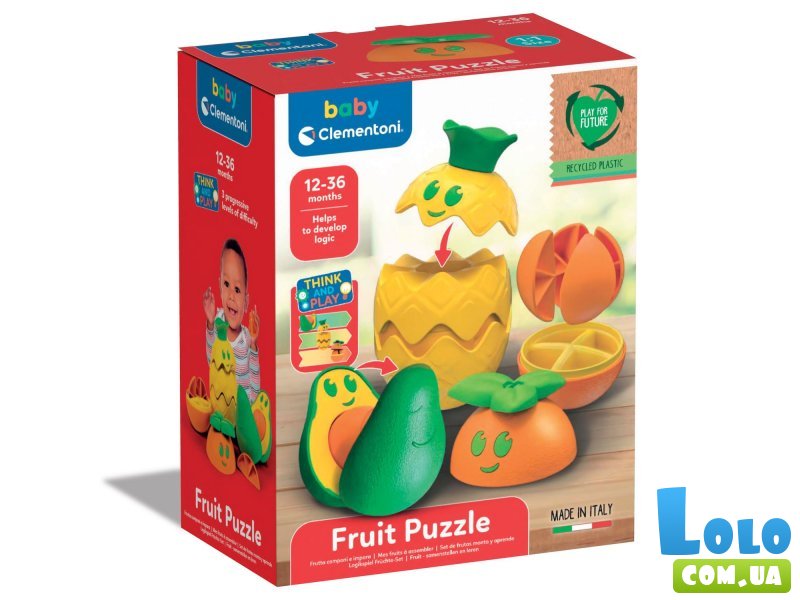 Развивающая игрушка Fruit Puzzle, Clementoni