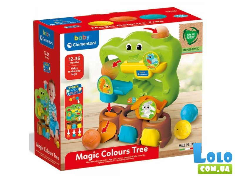 Игровой развивающий центр Magic Colour Tree, Clementoni