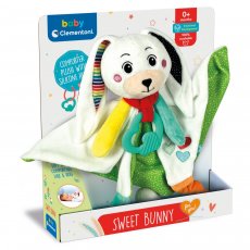 Игрушка-комфортер Sweet bunny, Clementoni