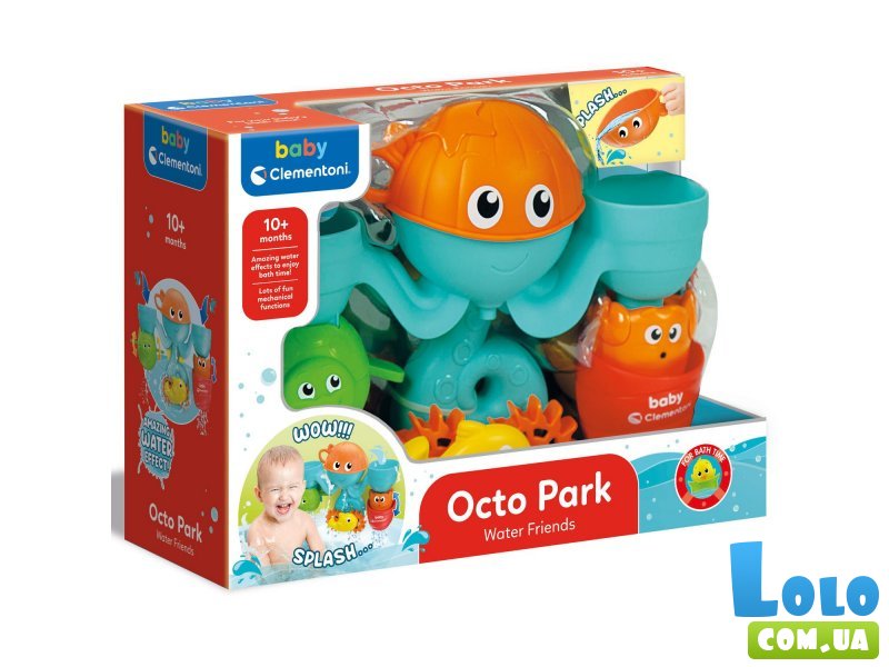 Игрушка для ванны Octo Park, Clementoni