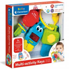 Погремушка Multi-activity Keys, Clementoni
