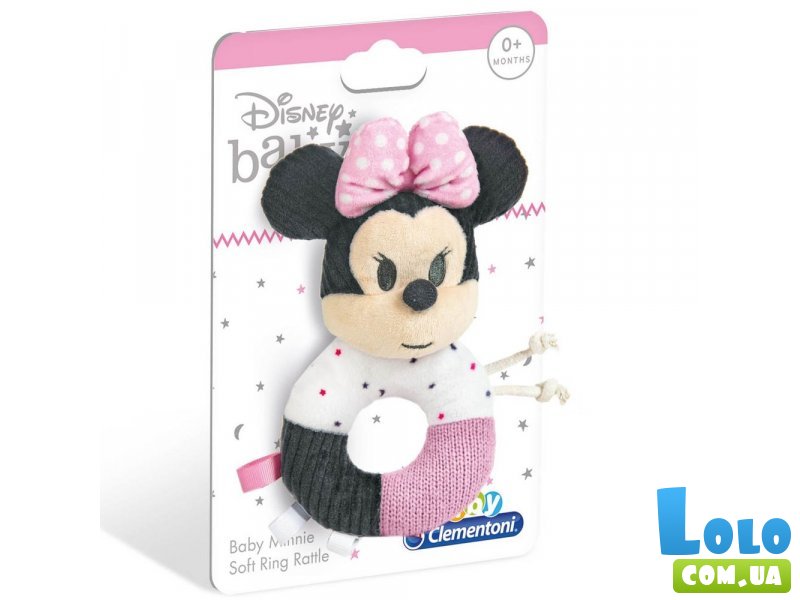 Погремушка Baby Minnie, серия Disney Baby, Clementoni