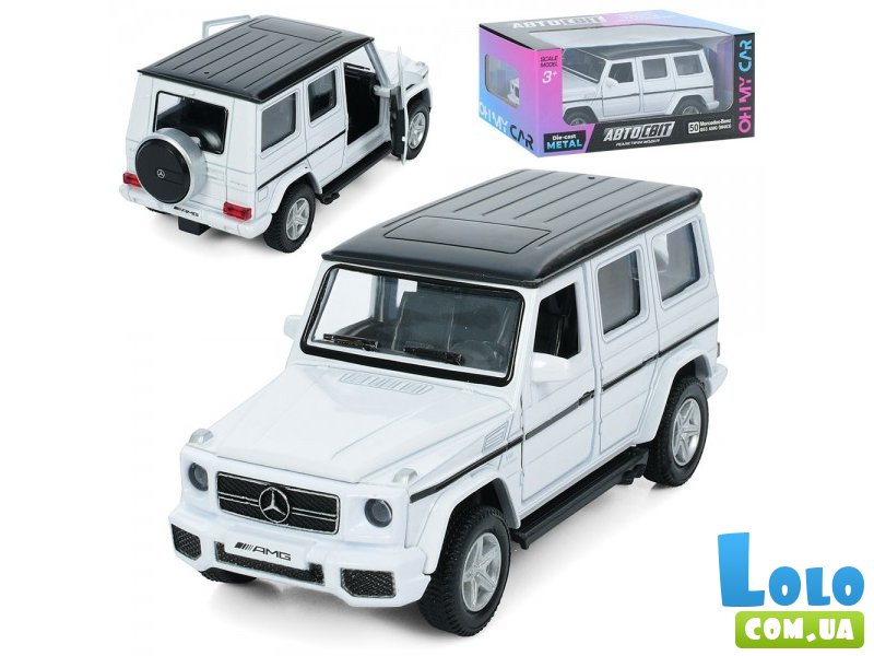 Машина металлическая Джип Mercedes-Benz G63 AMG, АвтоСвіт