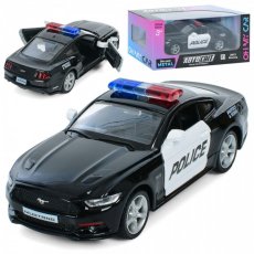 Машина металлическая Ford Mustang Полиция, АвтоСвіт