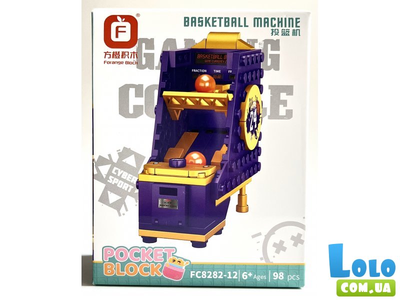 Конструктор Игровой автомат баскетбол (FC8282-12), 98 дет.