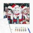 Картина по номерам Новогодние котики, Brushme (40х50 см)