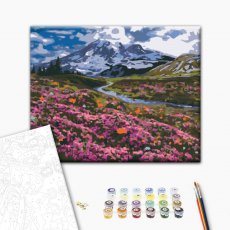 Картина по номерам Альпийский луг, Brushme (40х50 см)