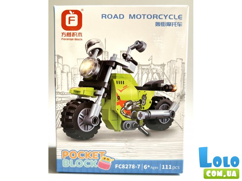 Конструктор Мотоцикл Road Motorcycle (FC8278-7), 111 дет.