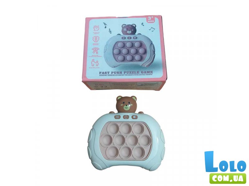 Интерактивный антистресс Pop it PRO Мишка