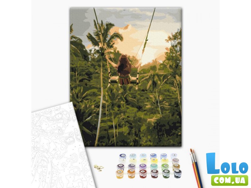 Картина по номерам Воздушные джунгли, Brushme (40х50 см)