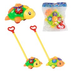 Каталка на палочке Черепашка (в ассортименте)