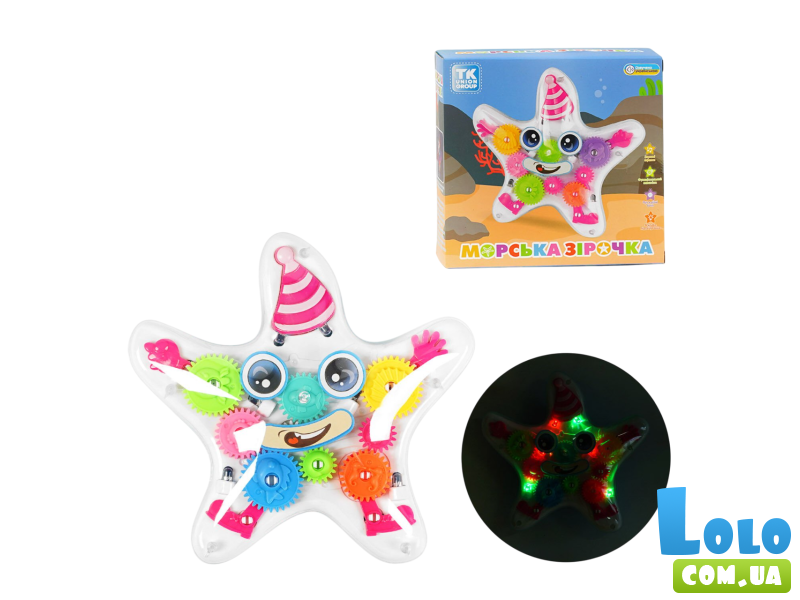 Музыкальная игрушка Морская звездочка, TK Group (укр.)