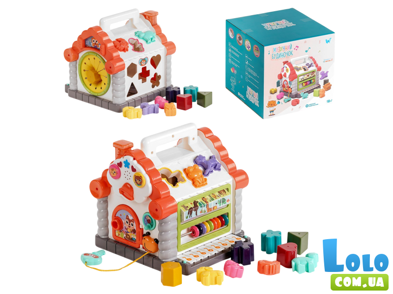 Развивающая игра Домик, WToys